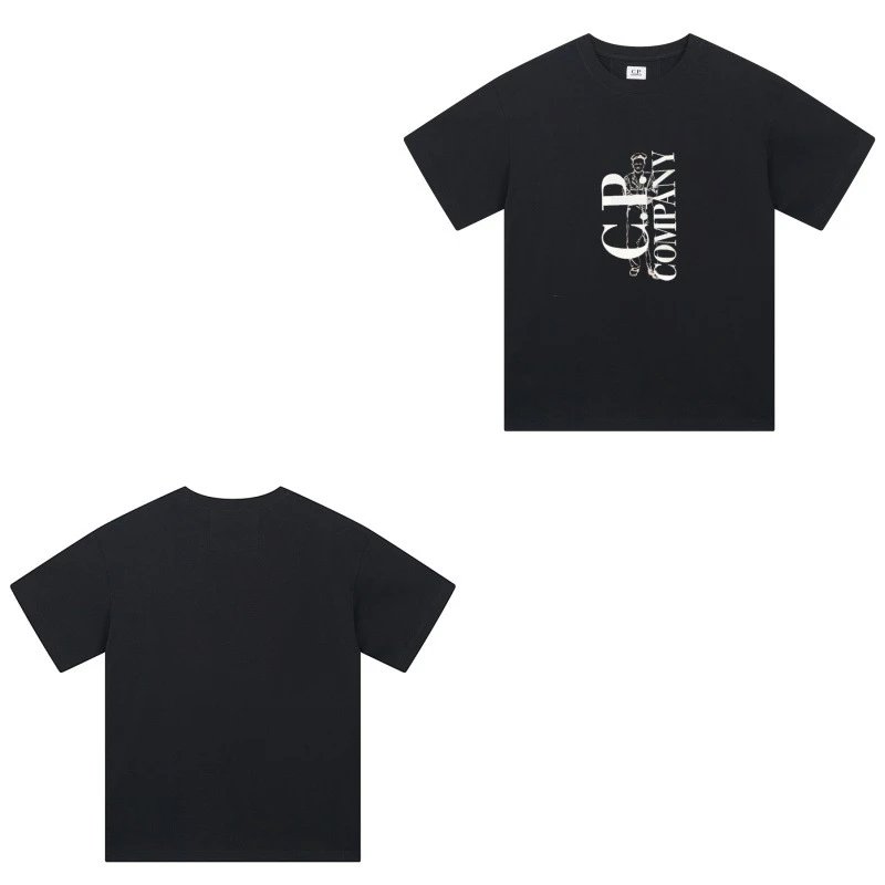 C.P. Company Shirts Short-Sleeve Polo Shirt — 228 black