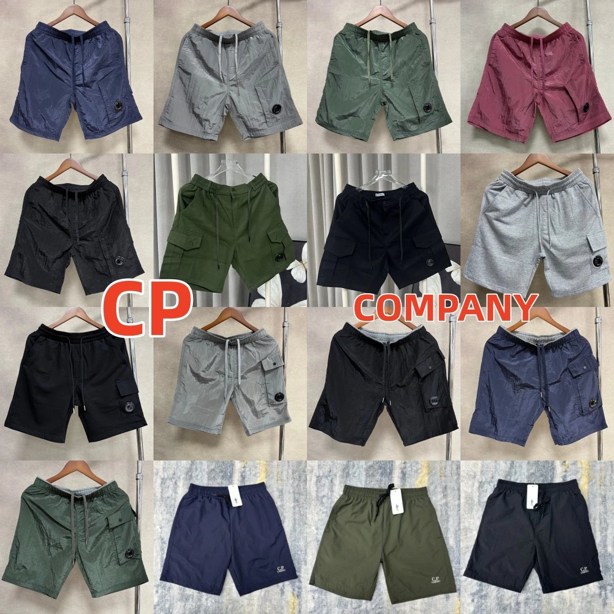 CP Company Cargo Shorts in Various Colors