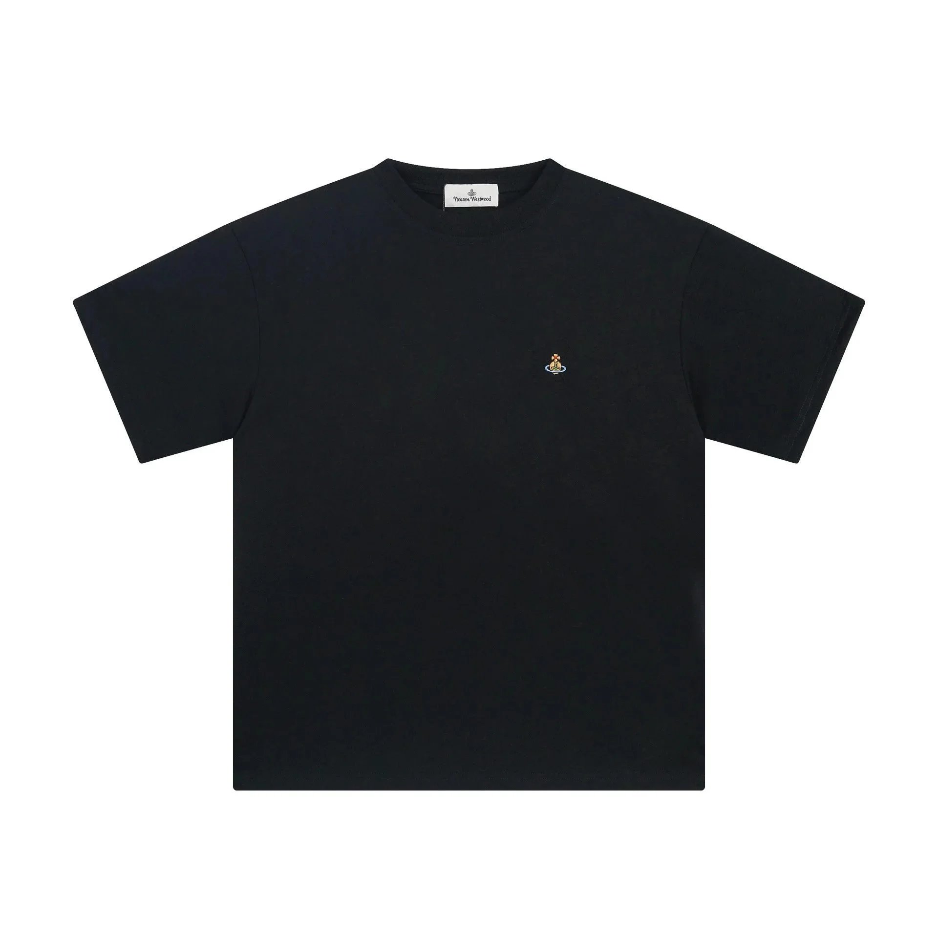 Vivienne Westwood T-Shirts Orb Logo Short-Sleeve T-Shirt — 2502 black