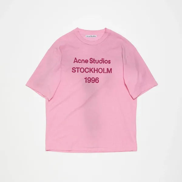 Acne Studios Stockholm 1996 Pink T-Shirt - 1