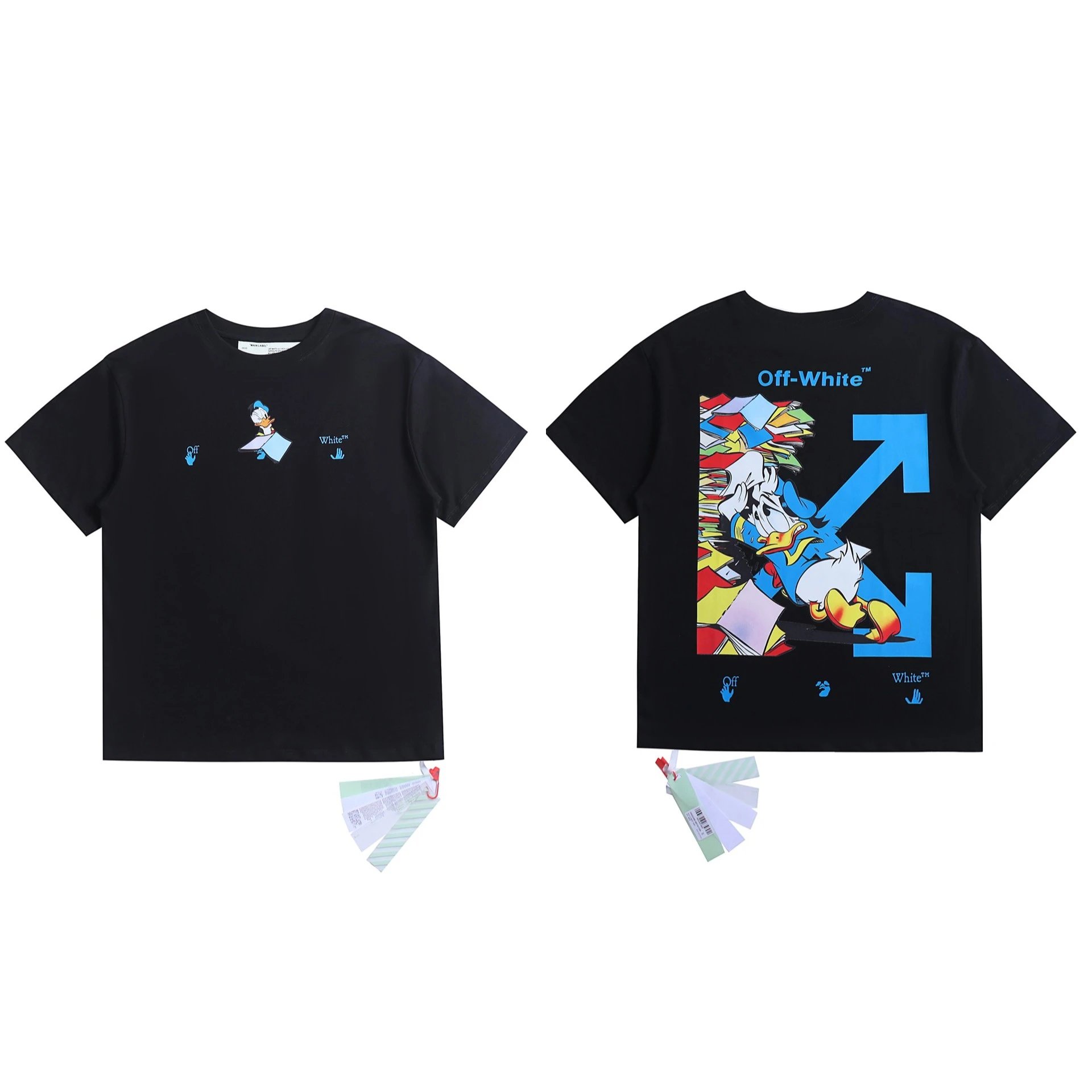 Off-White T-Shirts Arrow graphic print — 2099 black