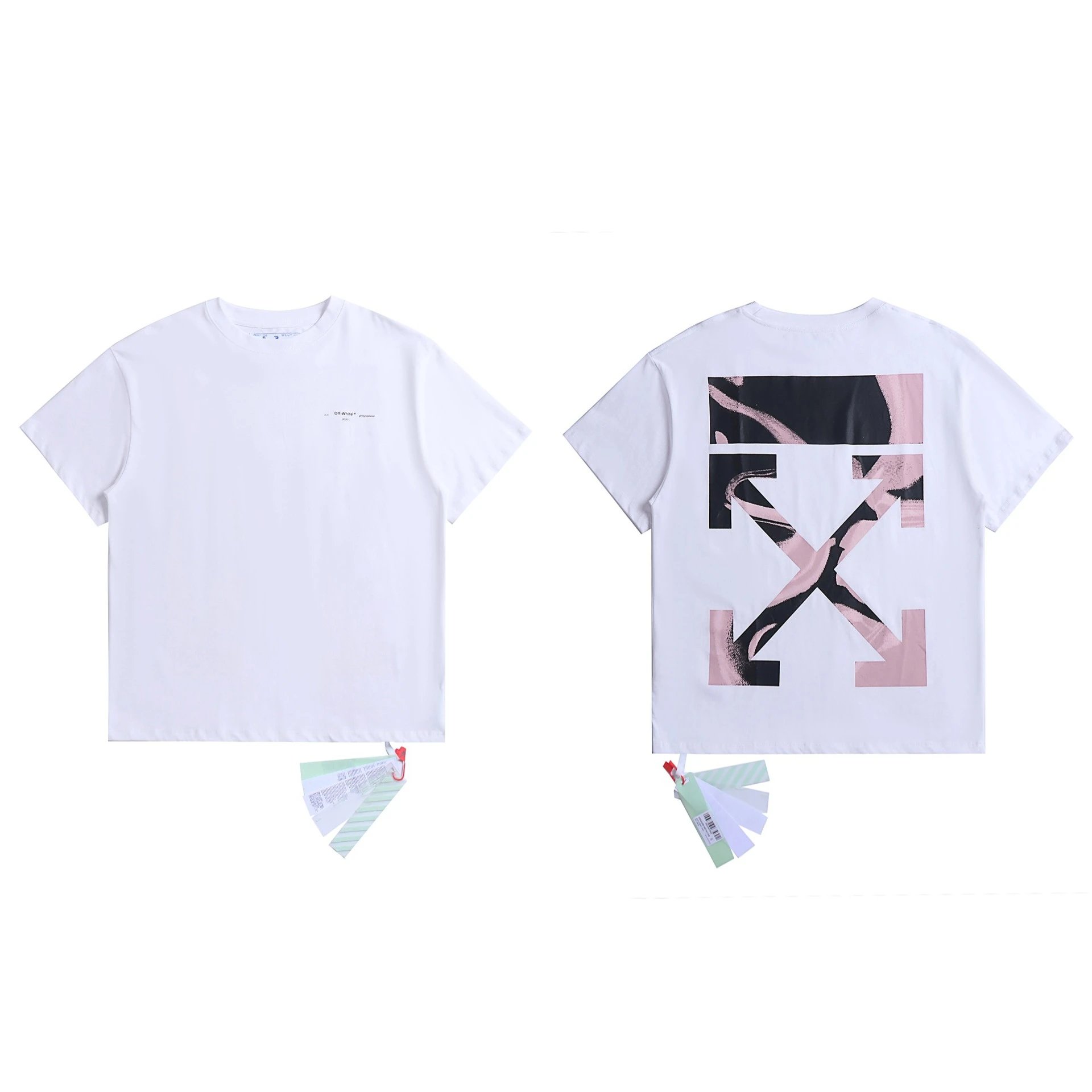 Off-White T-Shirts Graphic Print — 2116 white