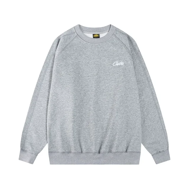 Corteiz Hoodies & Sweatshirts Zip-up hooded sweatshirt with embroidered chest emblem product detail image 5