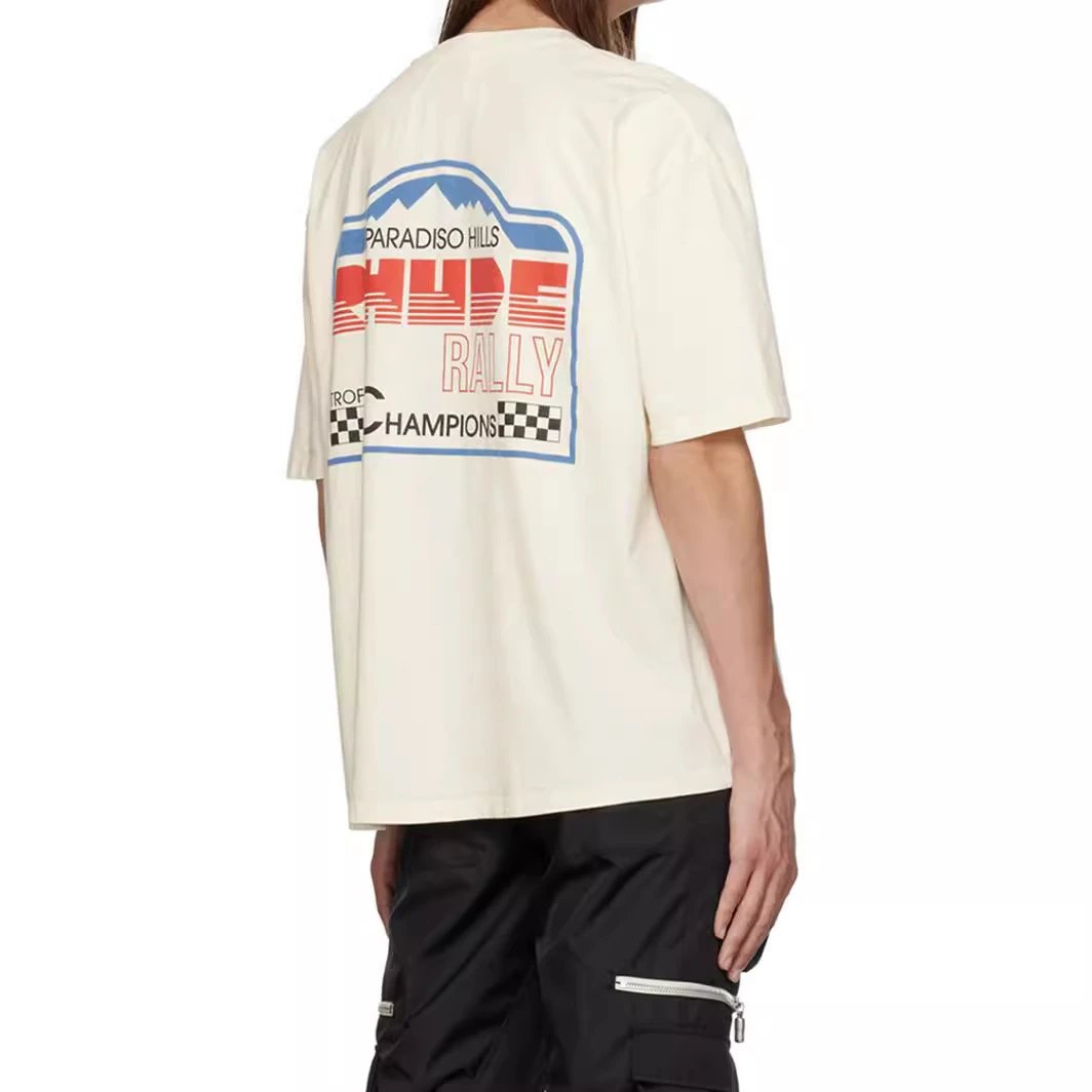 Rhude T-Shirts Graphic Print Short-Sleeve T-Shirt image 4