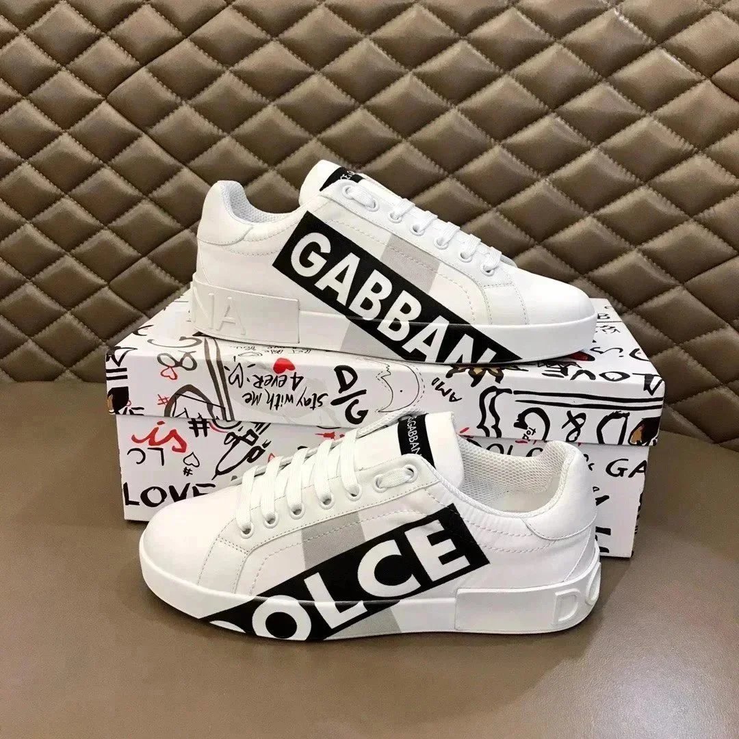 Dolce & Gabbana Sneakers Low-top logo lace-up — 3