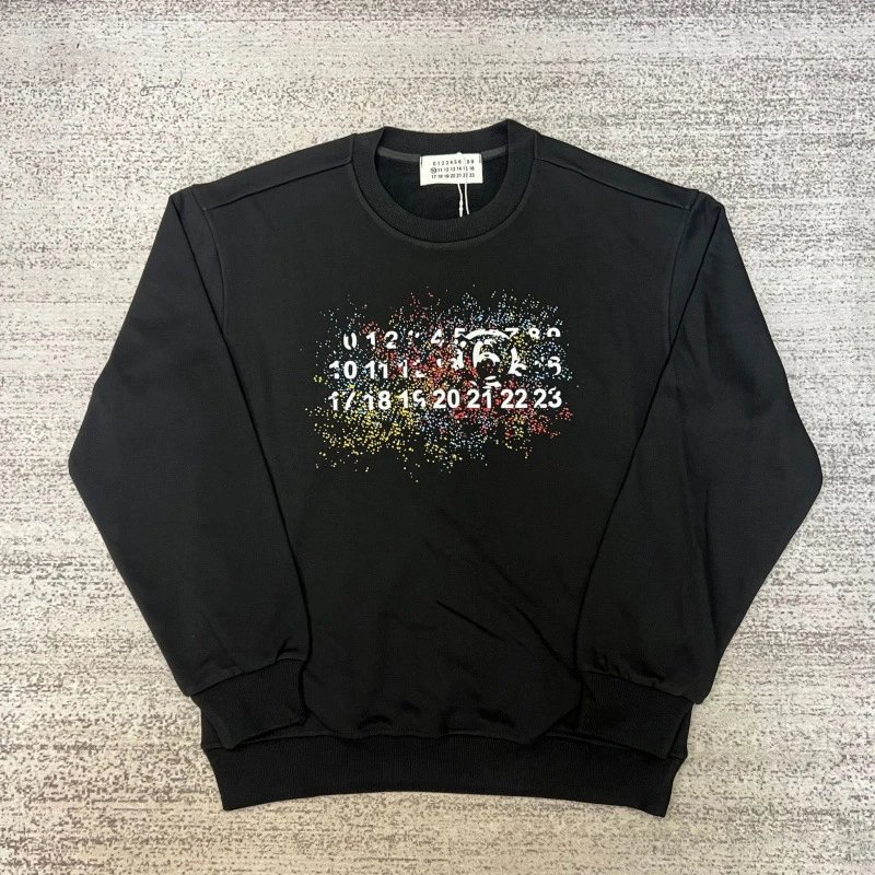Maison Margiela Hoodies & Sweatshirts MM6 Logo Print Crewneck Sweatshirt — 41