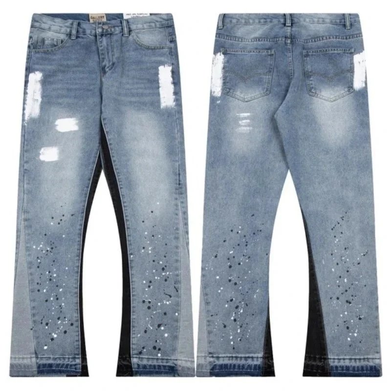Gallery Dept. Jeans Paint-Splatter Ripped image 9