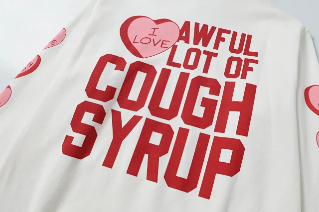 Deno Studio Hoodies & Sweatshirts That's a Awful Lot of Cough Syrup Graphic Pullover Hoodie product detail image 27