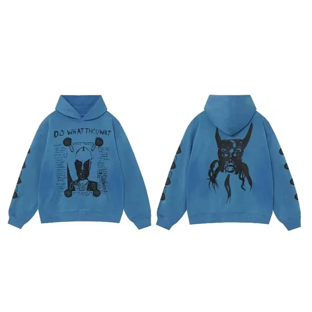 Enfants Riches Déprimés Hoodies & Sweatshirts Graphic Print Pullover Hoodie product detail image 13