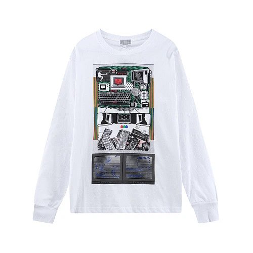 C.E. Hoodies & Sweatshirts Graphic crewneck sweatshirt — 6051 white