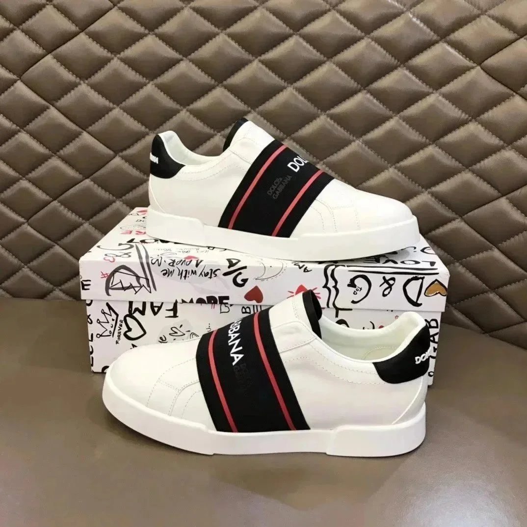 Dolce & Gabbana Sneakers Low-top logo lace-up — 18