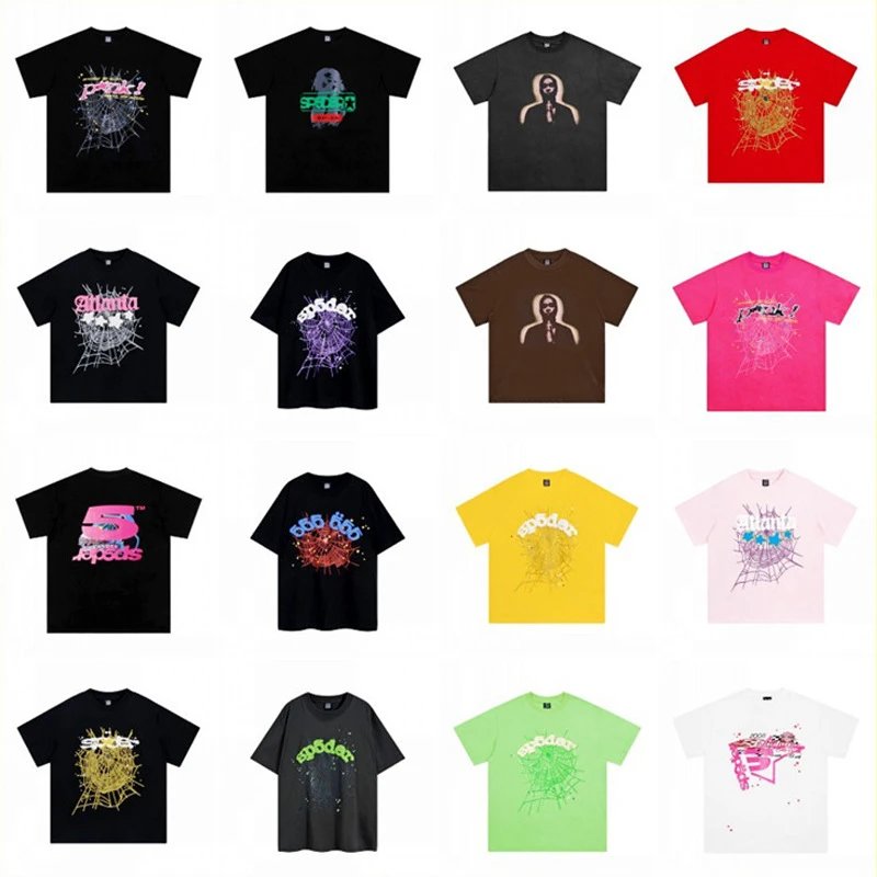 Sp5der Printed Foam T-Shirt