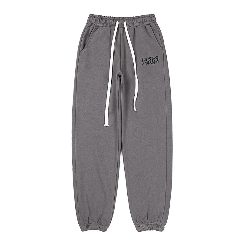 Maison Margiela Trousers Drawstring sweatpants with logo prints — M333-2