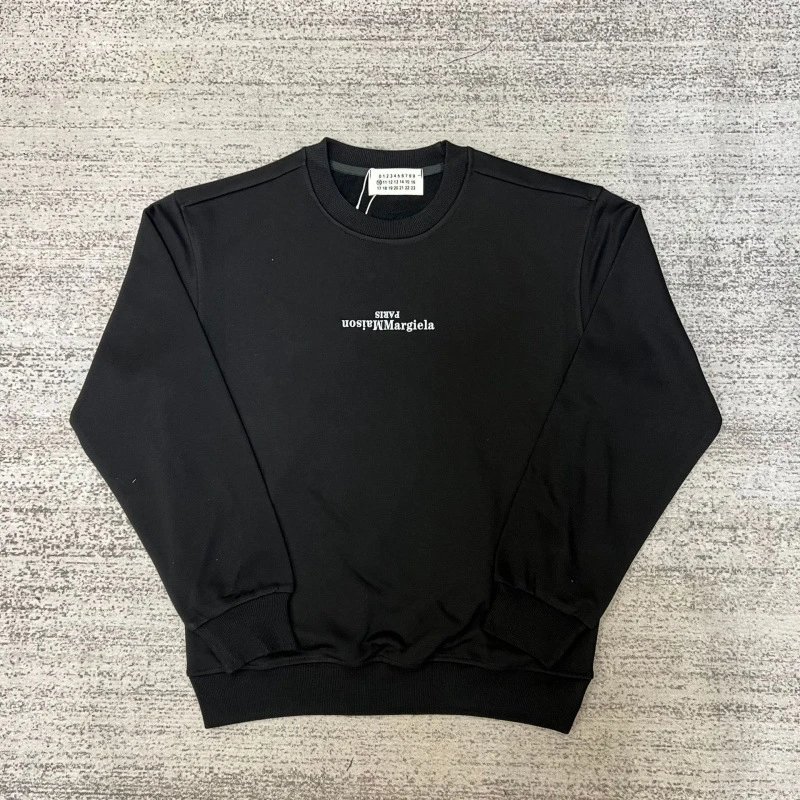 Maison Margiela Hoodies & Sweatshirts MM6 Logo Print Crewneck Sweatshirt — 61