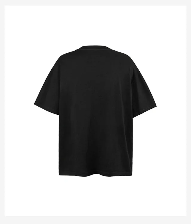 VANCARHELL T-Shirts Oversized graphic-print crew-neck T-shirt product detail image 11