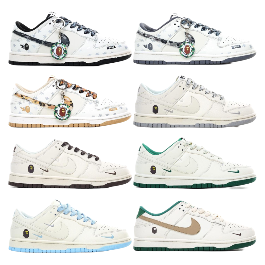 Nike SB Dunk Low x BAPE collab
