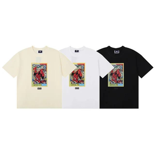 Kith T-Shirts Spider-Man Graphic T-Shirt product detail image 7