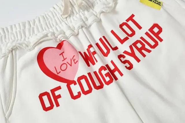That's a Awful Lot of Cough Syrup Matching Sets Graphic-print hoodie and jogger set product detail image 23