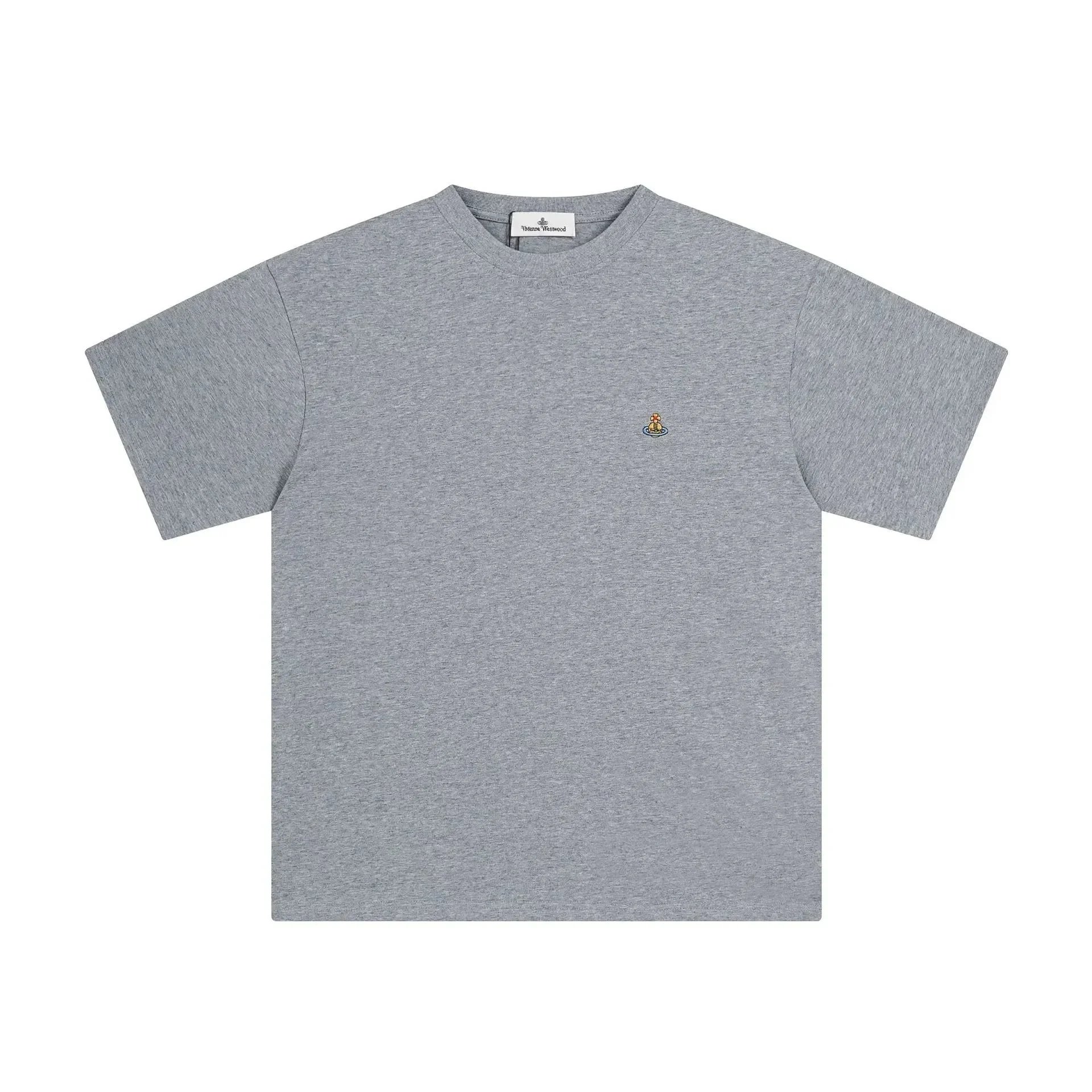 Vivienne Westwood T-Shirts Orb Logo Short-Sleeve T-Shirt — 2502 gray