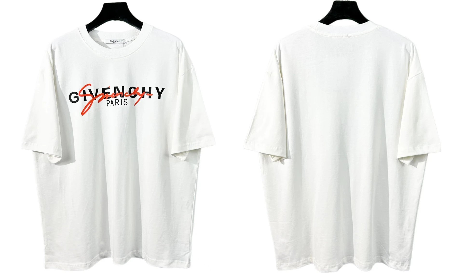 Givenchy T-Shirts Oversized graphic-print — 821 white