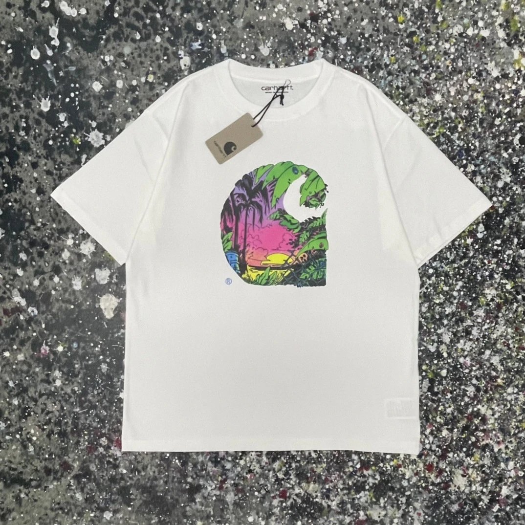 Carhartt T-Shirts Short-Sleeve Graphic Logo T-Shirt image 4