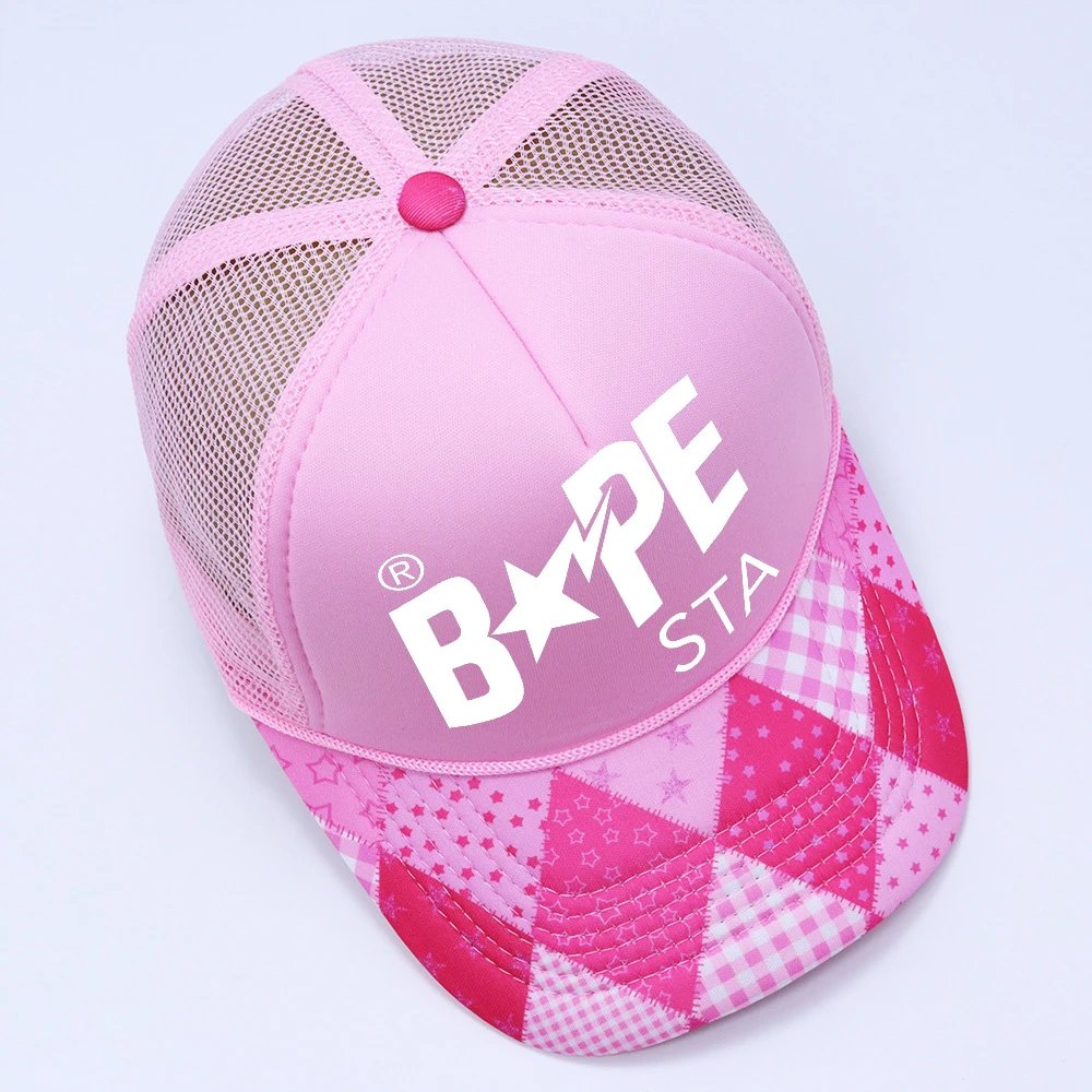 A Bathing Ape Hats BAPE STA Camouflage Baseball Cap — #-35