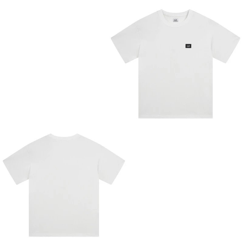 C.P. Company Shirts Short-Sleeve Polo Shirt — 220 white