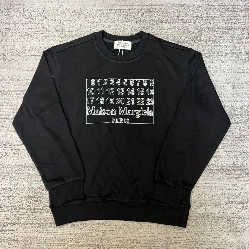 Maison Margiela Hoodies & Sweatshirts MM6 Logo Print Crewneck Sweatshirt — 43