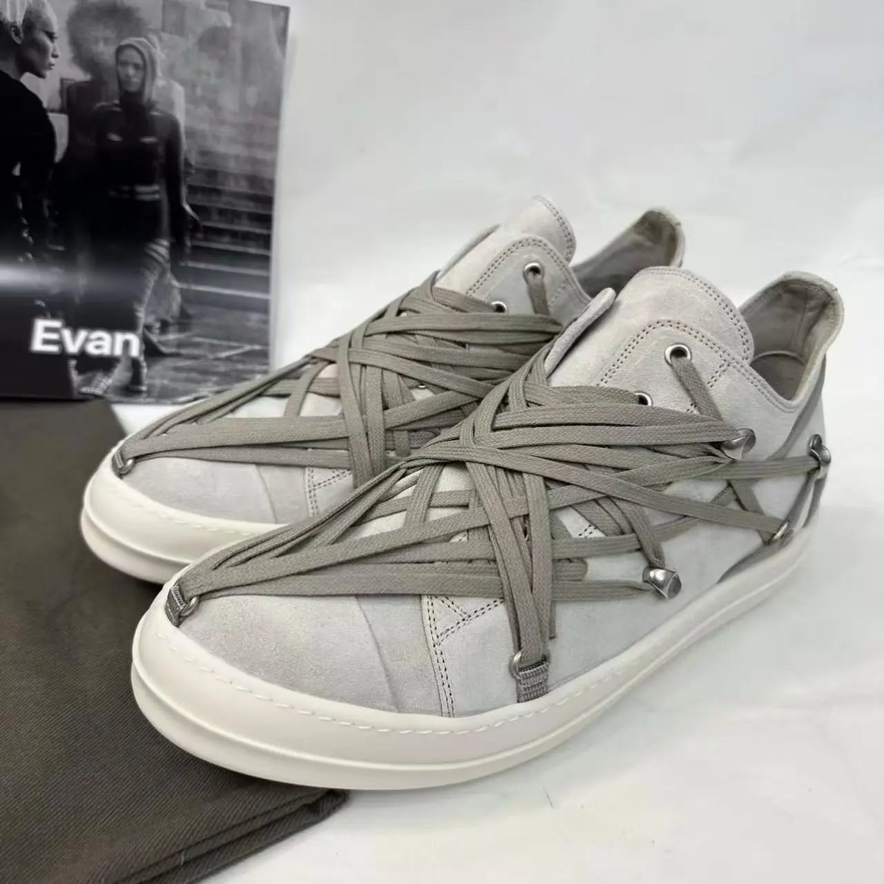 Rick Owens Hollywood Megalaced Low SNEAK