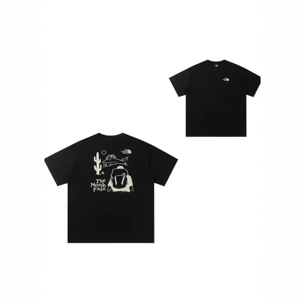 The North Face T-Shirts Short-Sleeve Logo Graphic T-Shirt image 4