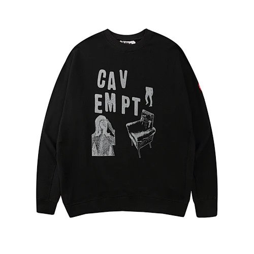 Cav Empt Hoodies & Sweatshirts Graphic crewneck — 6012 black