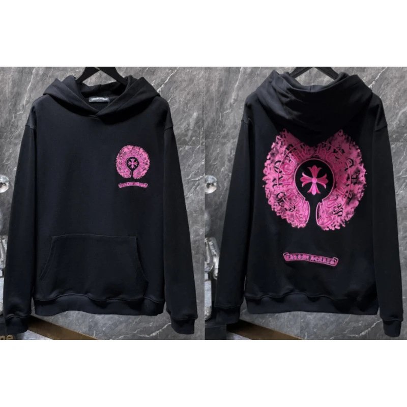Chrome Hearts Hoodies & Sweatshirts Cross Graphic Pullover Hoodie — 8810 black