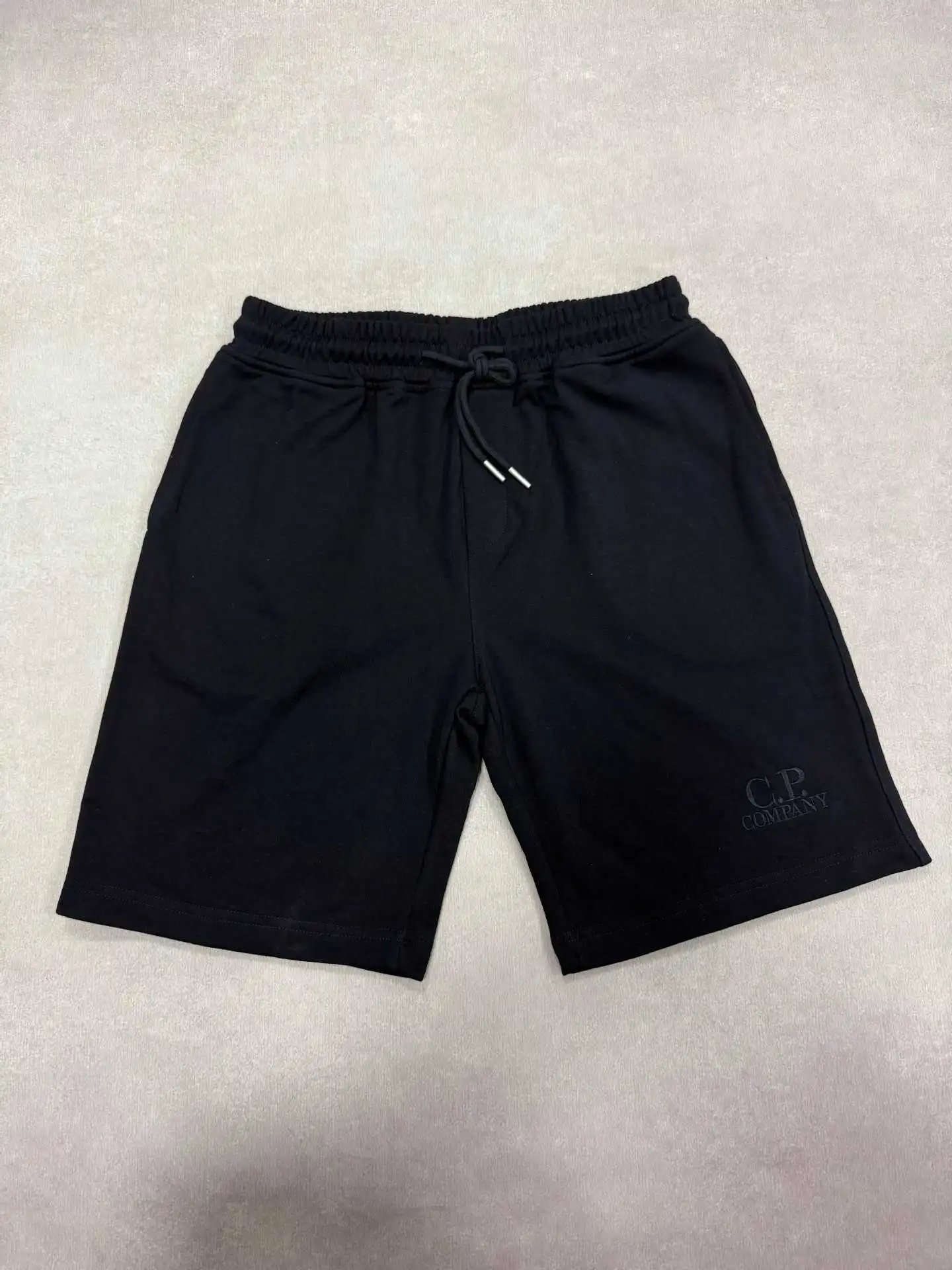 C.P. Company Shorts Drawstring Cargo Lens — 25491 black shorts