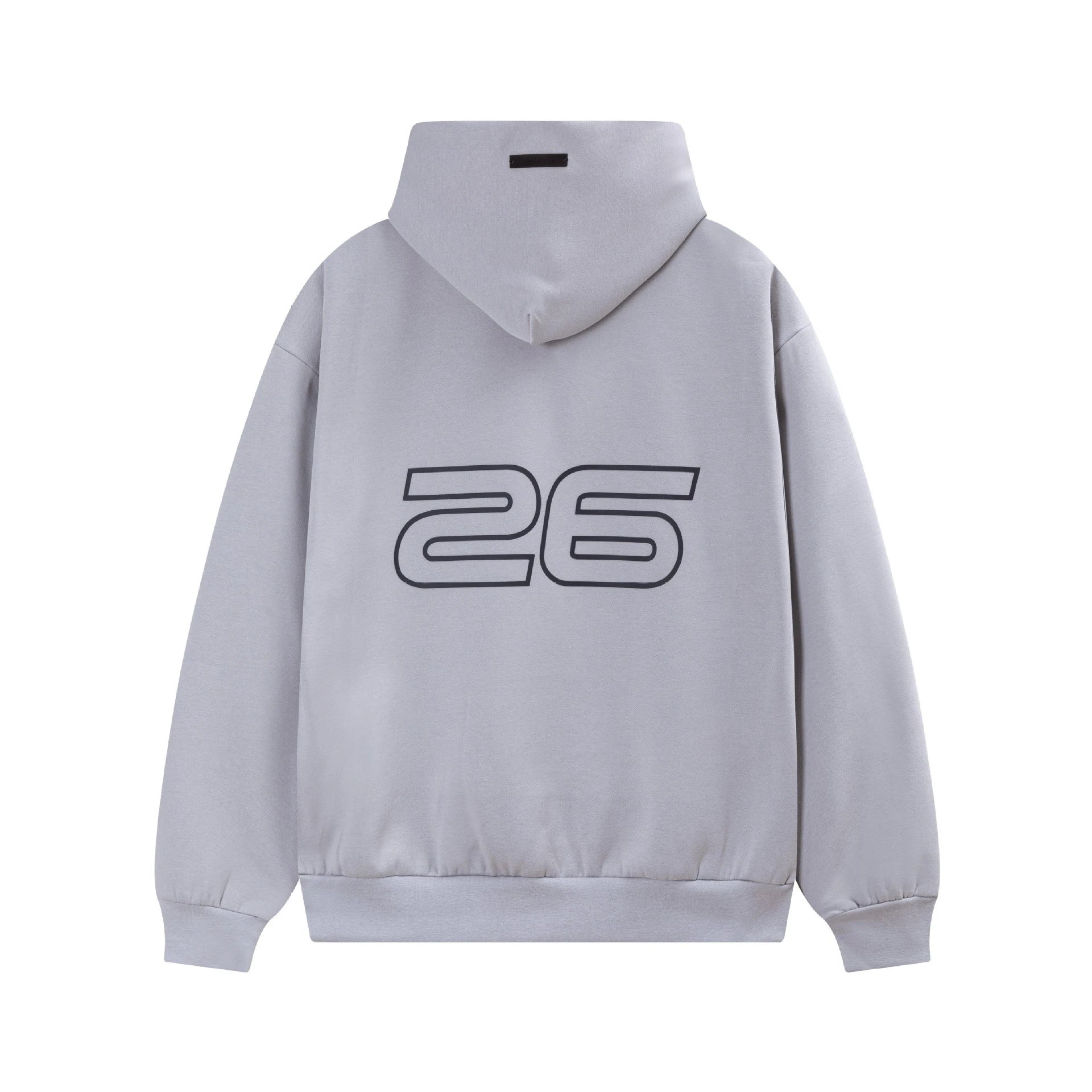 Fear of God Hoodies & Sweatshirts Essentials Logo Hooded Sweatshirt — gray 2278
