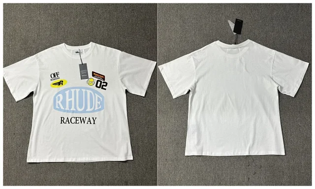 Rhude T-Shirts Tiger Graphic product detail image 4