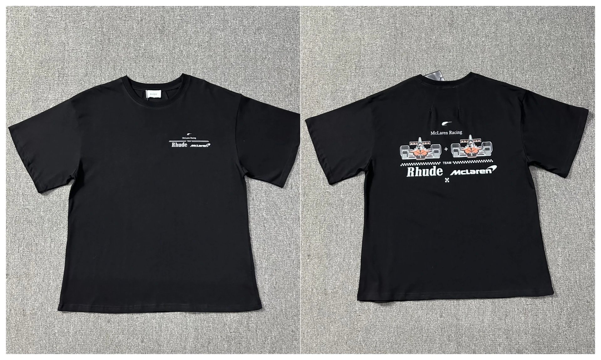 Rhude T-Shirts Tiger Graphic — 1222 black