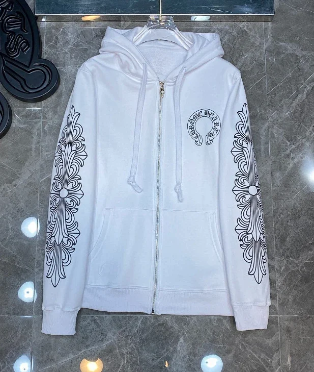 Chrome Hearts Hoodies & Sweatshirts Zip-Up with Cross Graphics product detail image 16