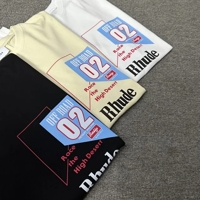Rhude T-Shirts Tiger Graphic product detail image 12