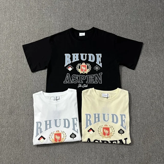 Rhude T-Shirts Graphic Print product detail image 7