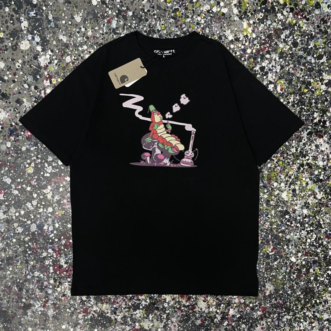 Carhartt T-Shirts Short-Sleeve Graphic Logo T-Shirt image 5