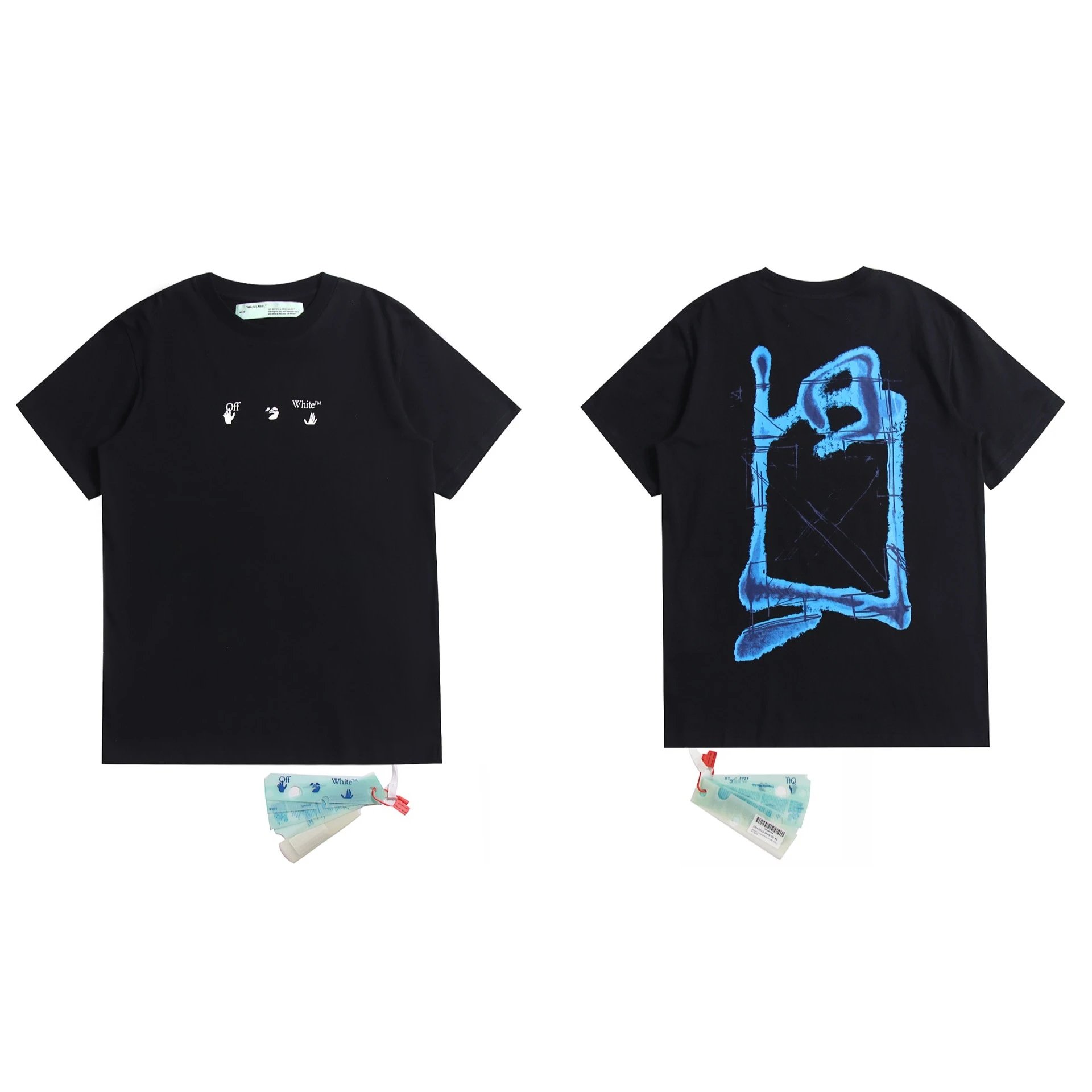 Off-White T-Shirts Arrow graphic print — 2073 Black