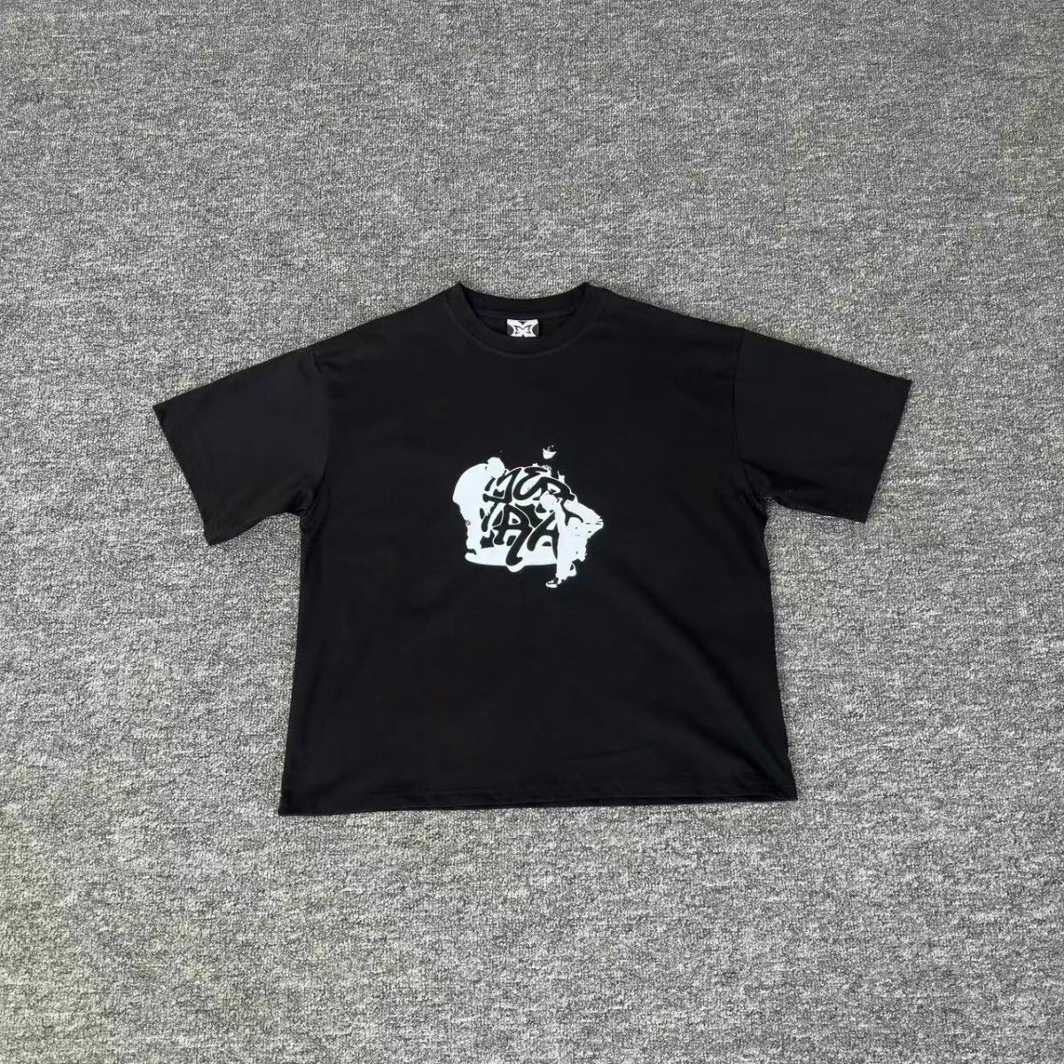 Unbranded T-Shirts Short-Sleeve Graphic T-Shirt — ME-6505 black
