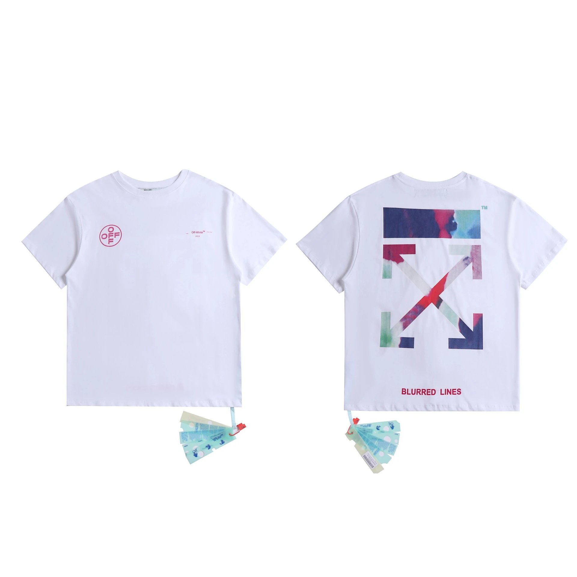 Off-White T-Shirts Arrow graphic print — 2083 White