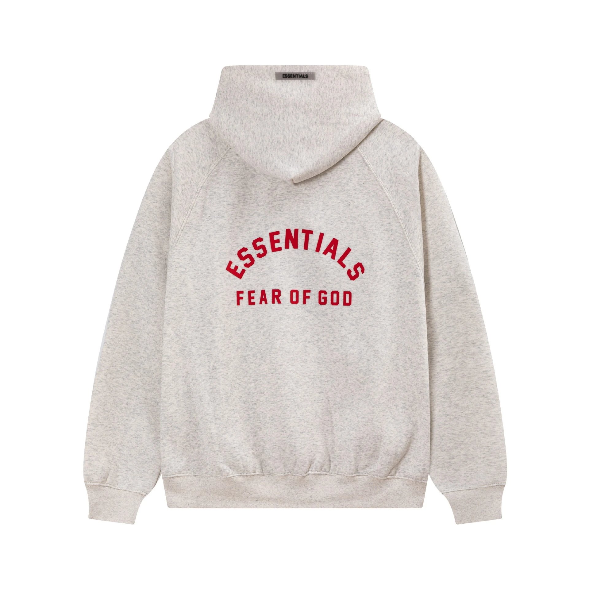 Fear of God Hoodies & Sweatshirts Essentials Logo Hooded Sweatshirt — Light gray 2275