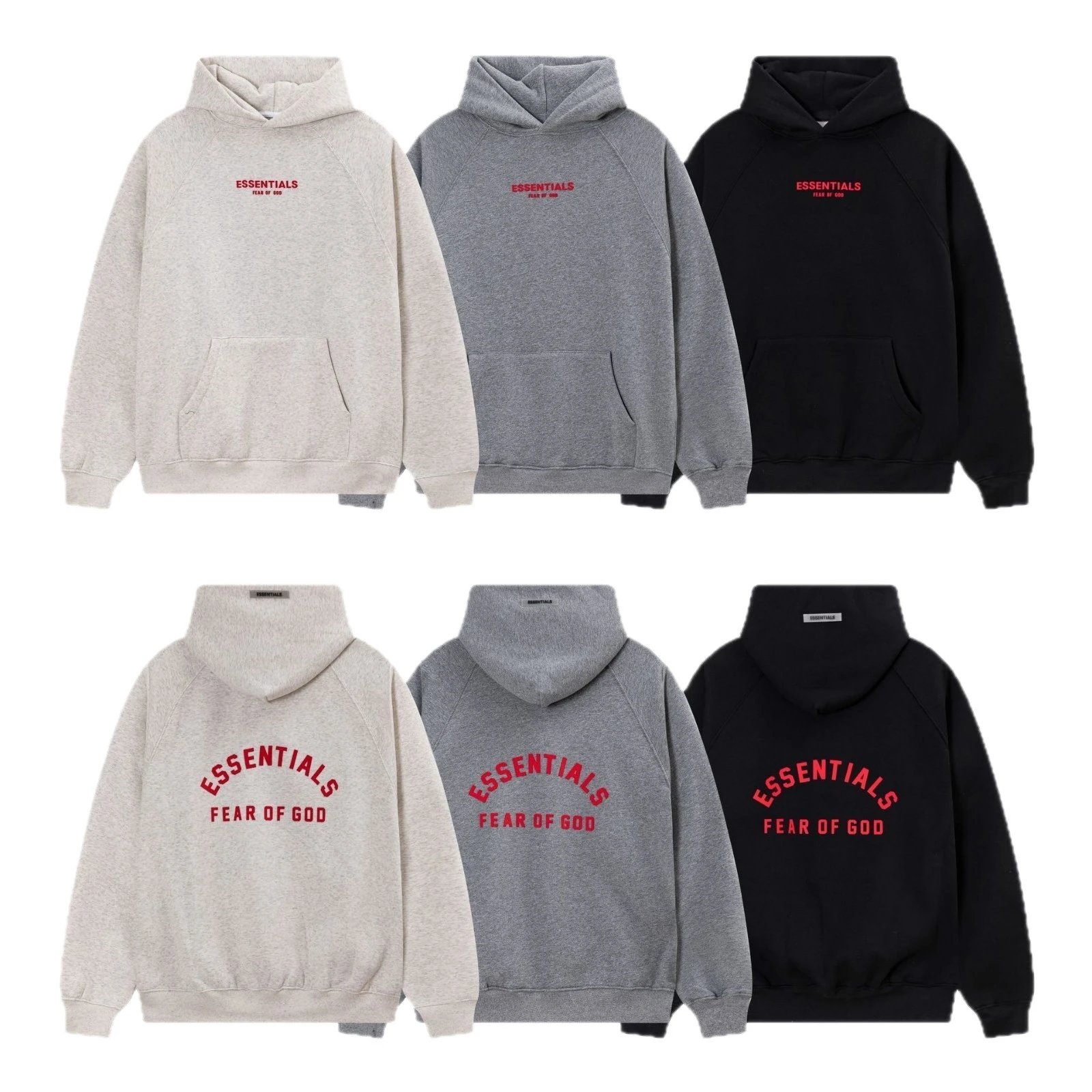 Fear of God Hoodies & Sweatshirts Essentials Logo Hooded Sweatshirt image 5