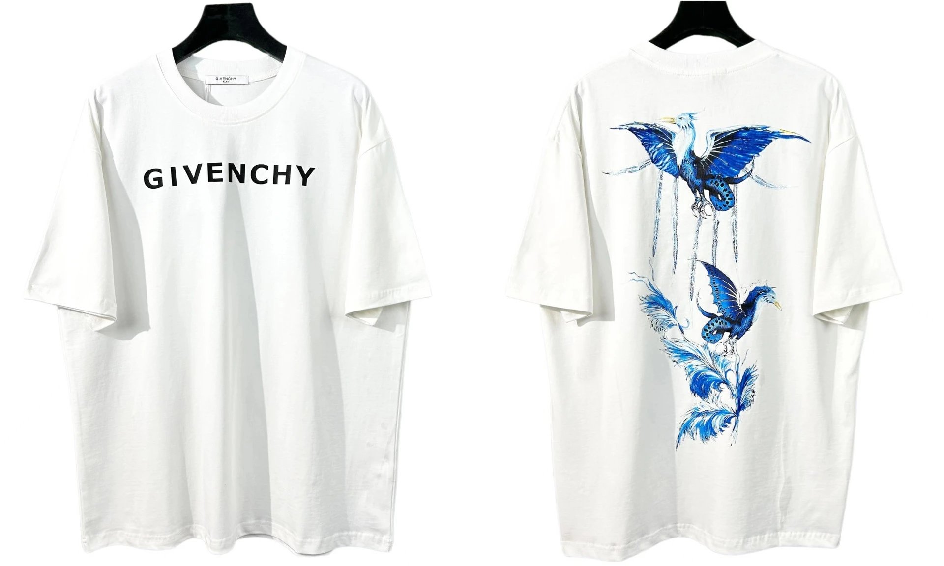 Givenchy T-Shirts Graphic Print — 838 white