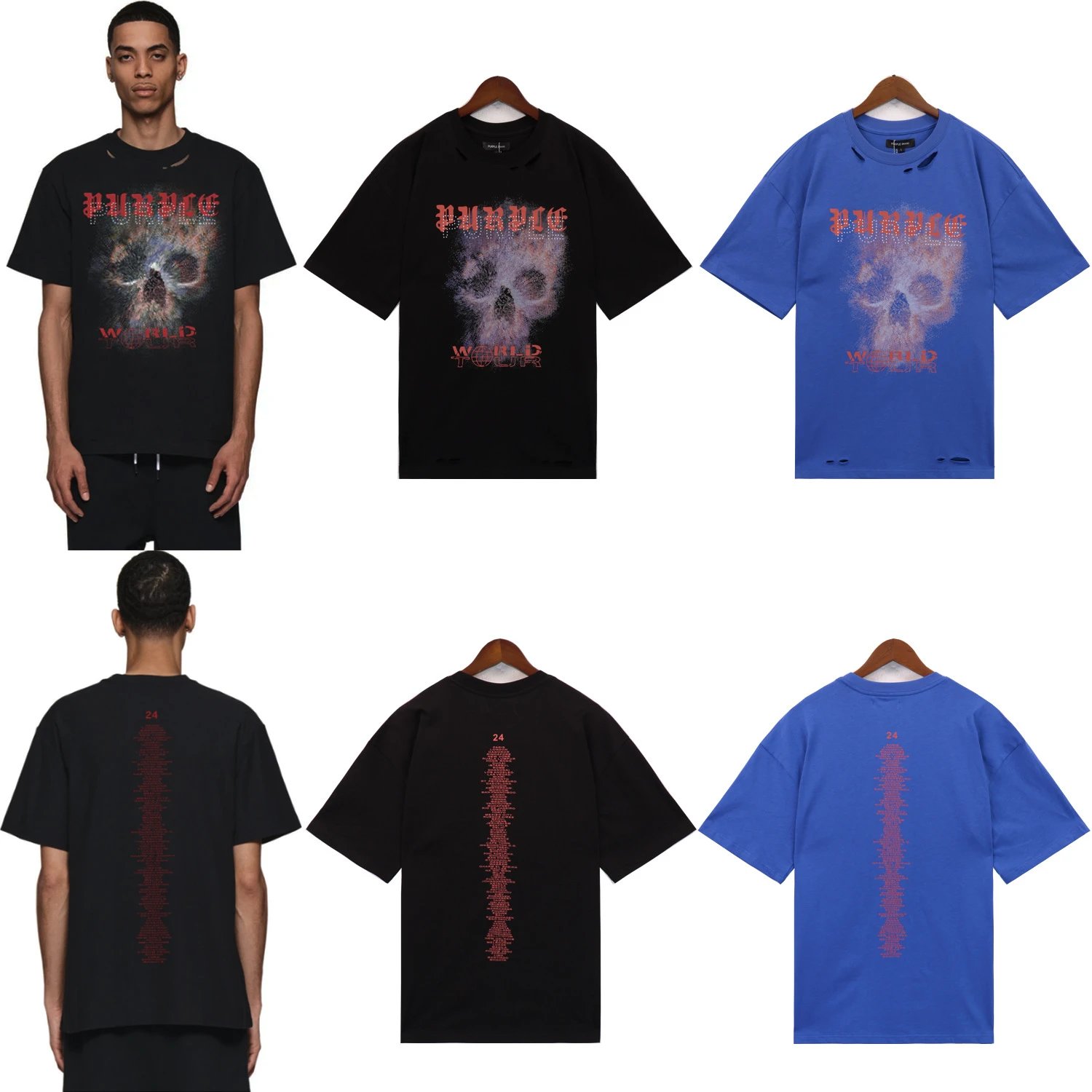 Purple Brand T-Shirts Graphic Print image 4