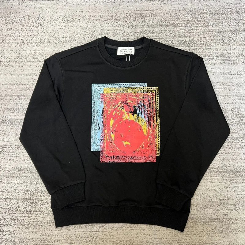 Maison Margiela Hoodies & Sweatshirts MM6 Logo Print Crewneck Sweatshirt — 52