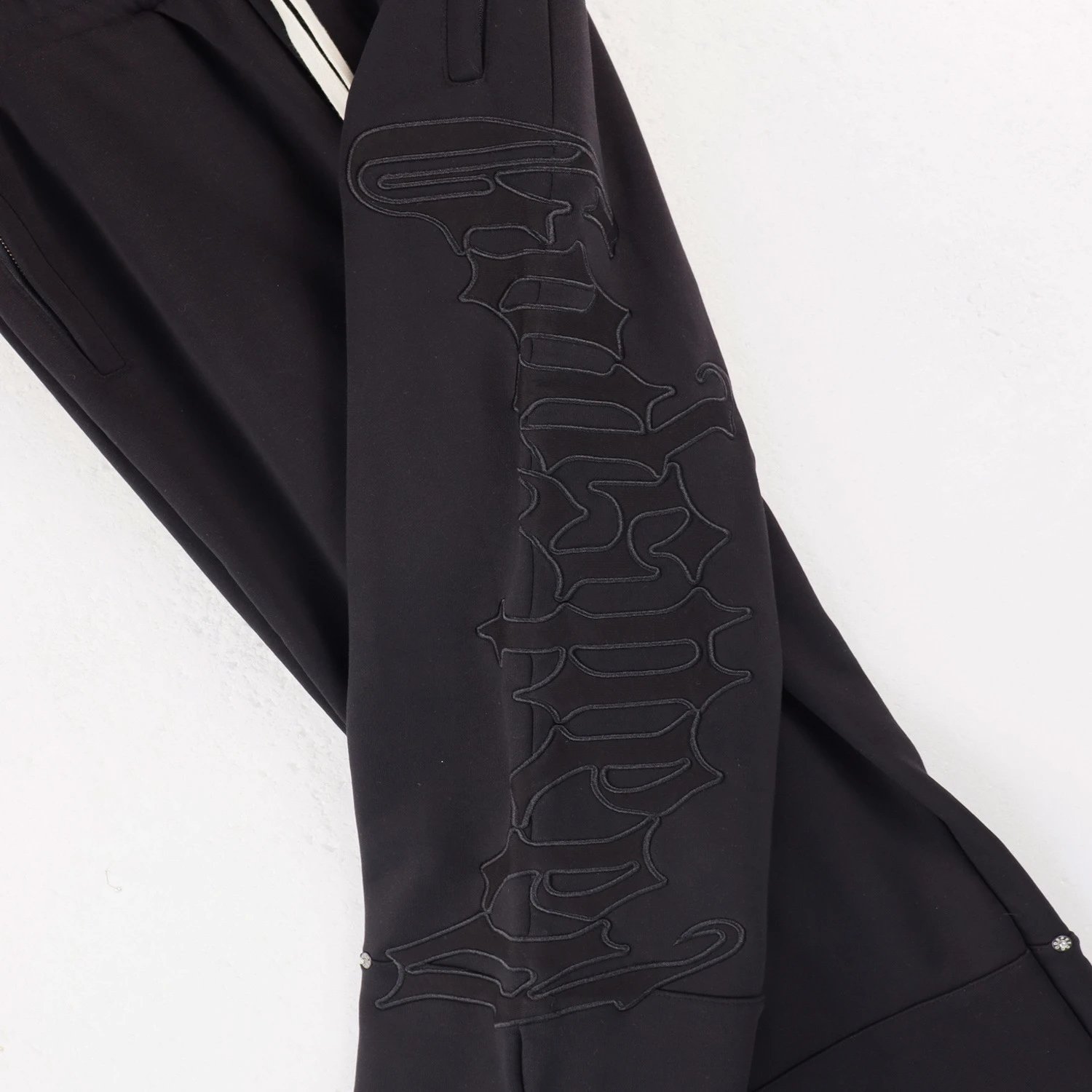 Hellstar Gothic Script Sweatpants Black - 32
