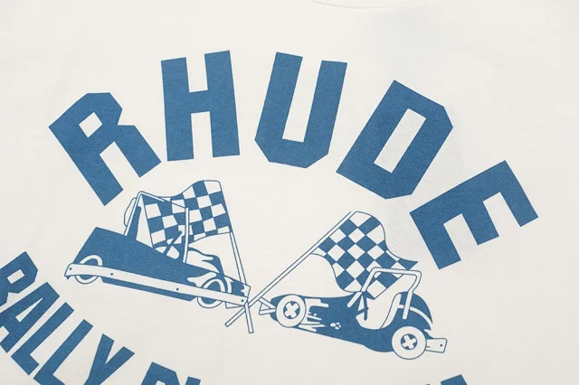 Rhude T-Shirts Graphic Print Short-Sleeve T-Shirt product detail image 45